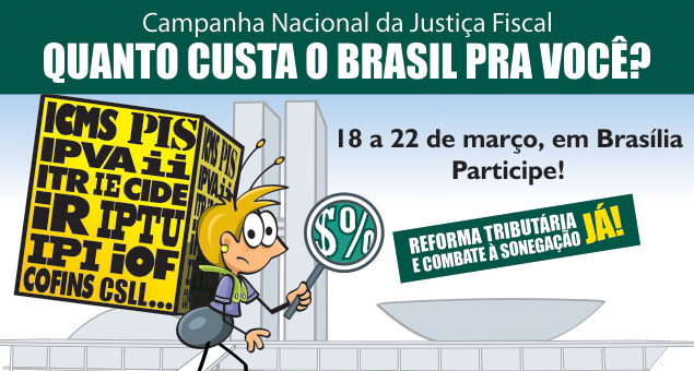 Campanha Nacional da Justiça Fiscal 2013